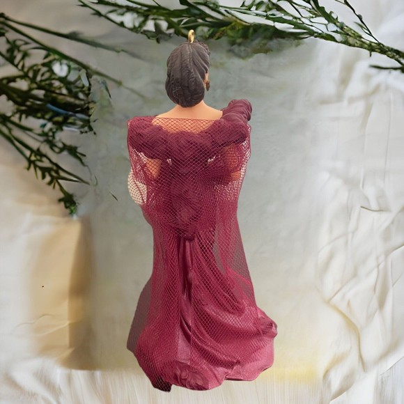 Hallmark 1997 Keepsake Ornament Scarlett O'Hara #1 Series Gone with the Wind Box - Picture 4 of 8